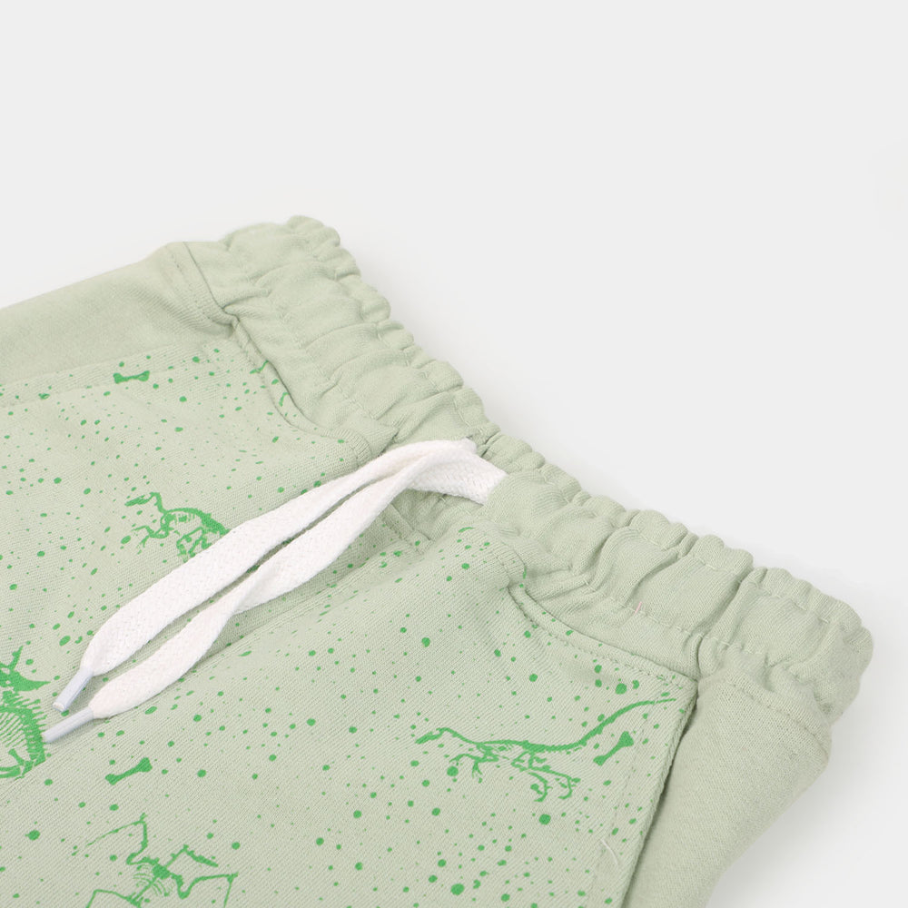 Boys Cotton Short Dino All Over