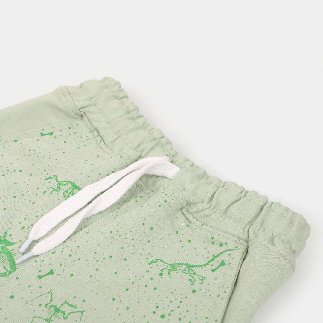 Boys Cotton Short Dino All Over