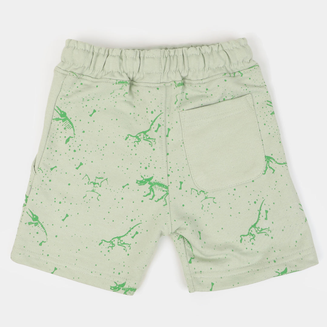 Boys Cotton Short Dino All Over