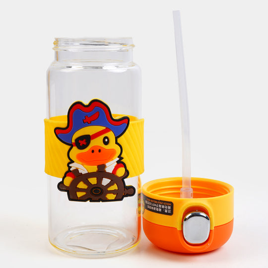 Cup Spray Duck Water Bottle Glass