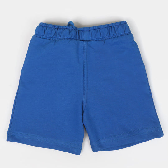 Infant Boys Knitted Character Short - Blue