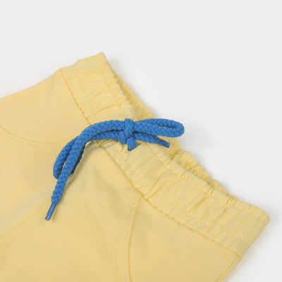 Infant Boys Knitted Short Summer - Yellow