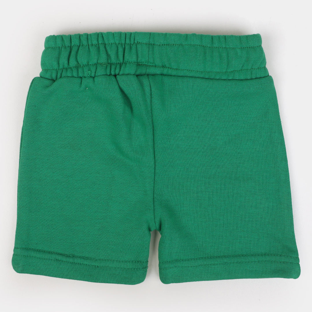 Infant Boys Knitted Short Super Good - Green