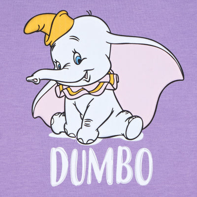 Infant Cotton Romper Dumbo - Light Purple