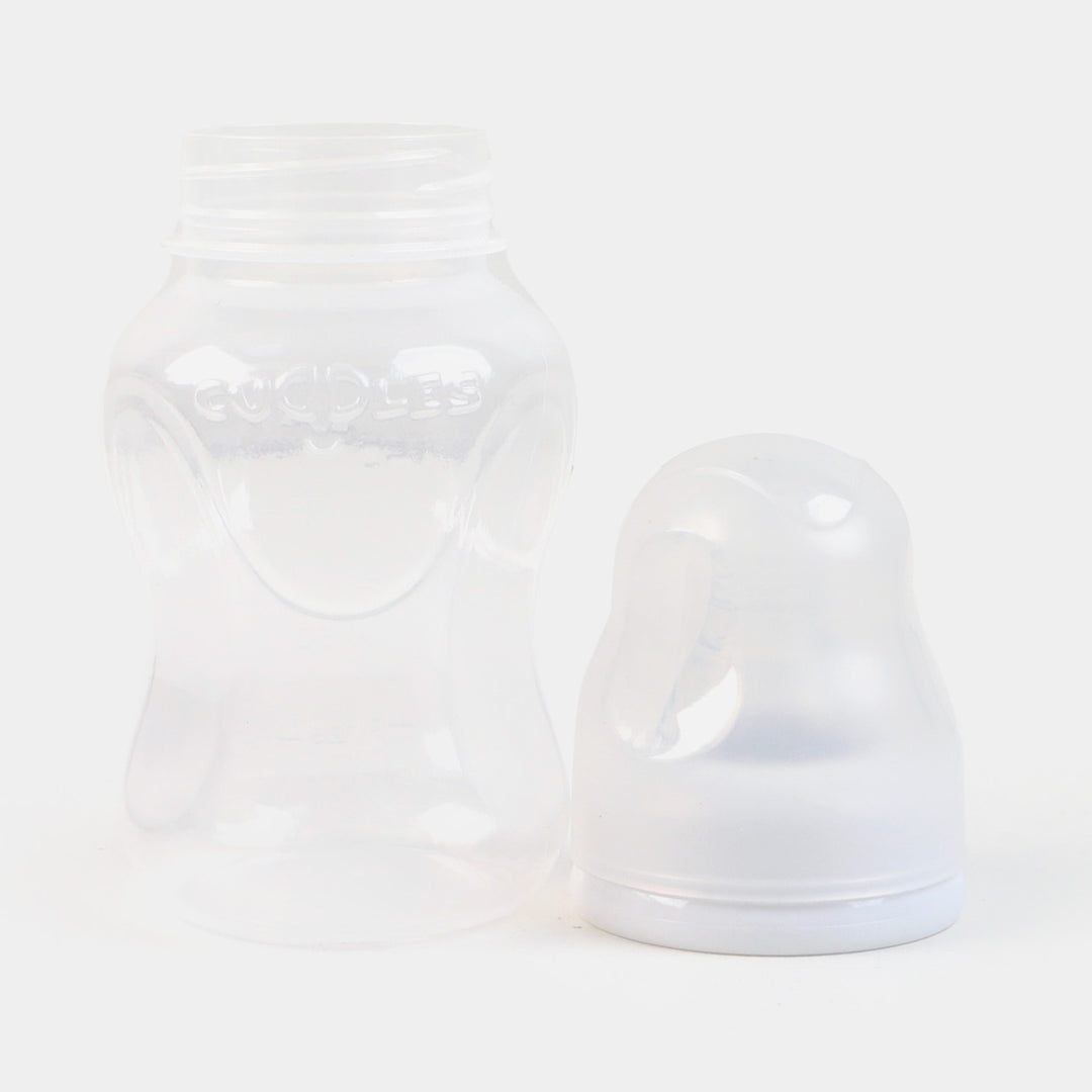 Cuddles Feeding Bottle 125ML | White