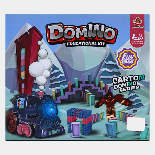 Domino Train Educational Kit Play Set For Kids