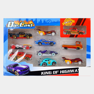 Multi Model Mini Cars Toy Set For Kids | 10PCs