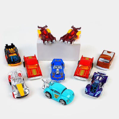 Multi Model Mini Cars Toy Set For Kids | 10PCs