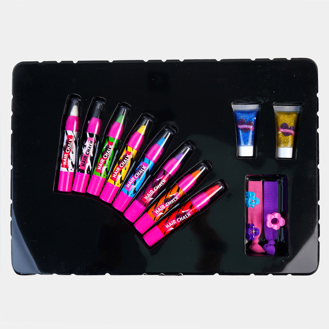 Deluxe Hair Chalk Salon Kit For Girls