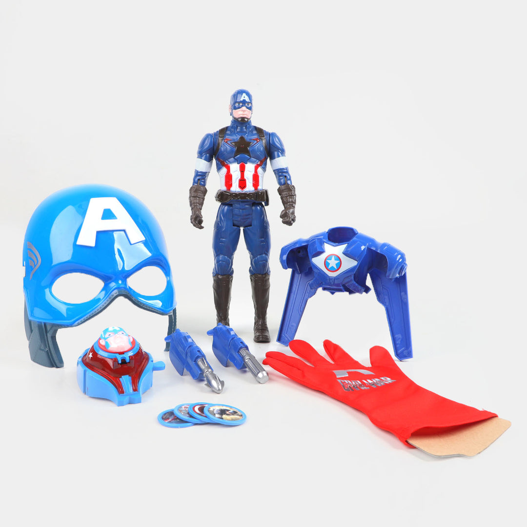 Action Hero Figure Play Set For Kids