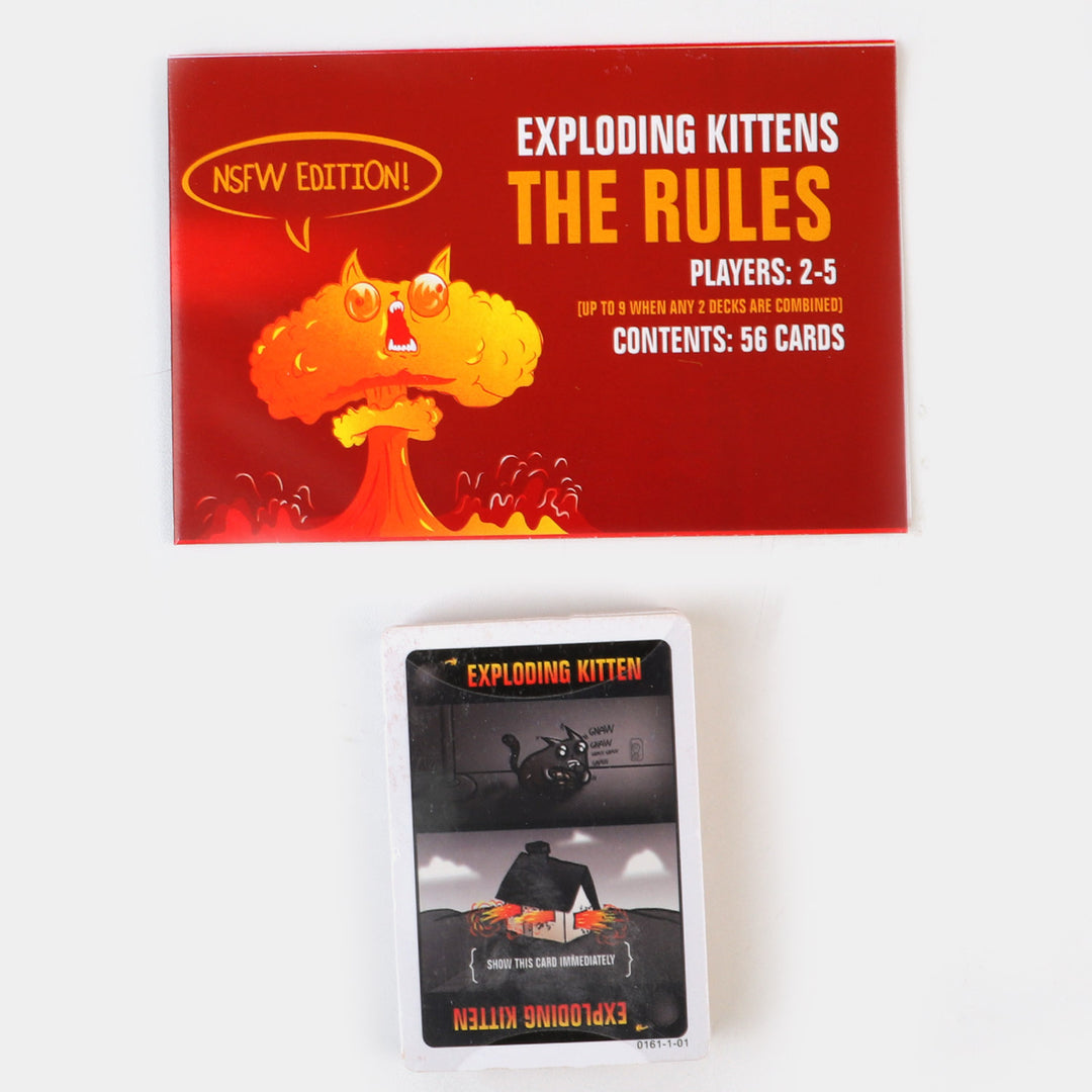 Exploding Kittens Card Game (0161-1) Price in Pakistan | Bachaa Party