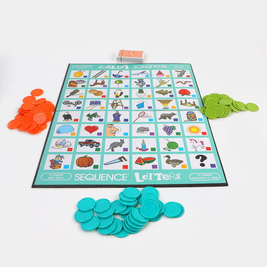 Sequence Letters Board Game