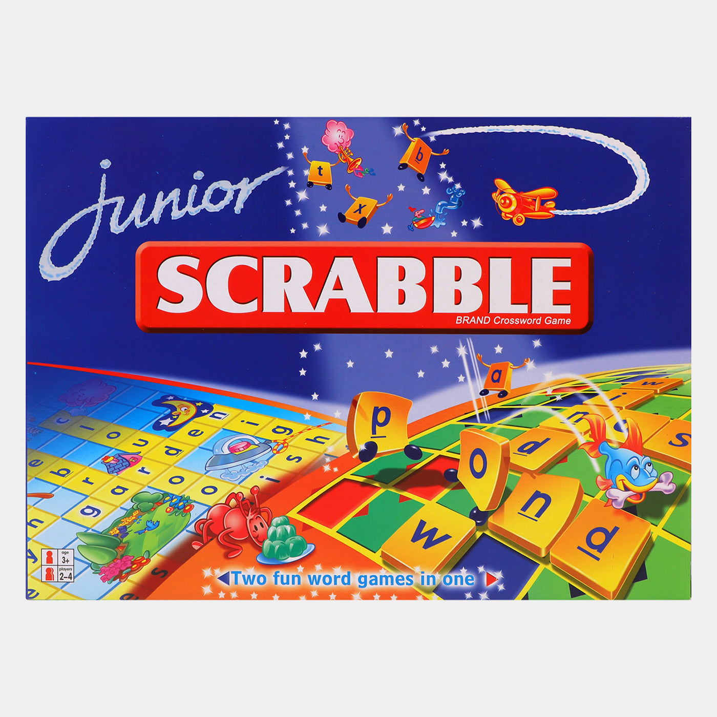 Junior Scrabble Crossword Board Game for Kids