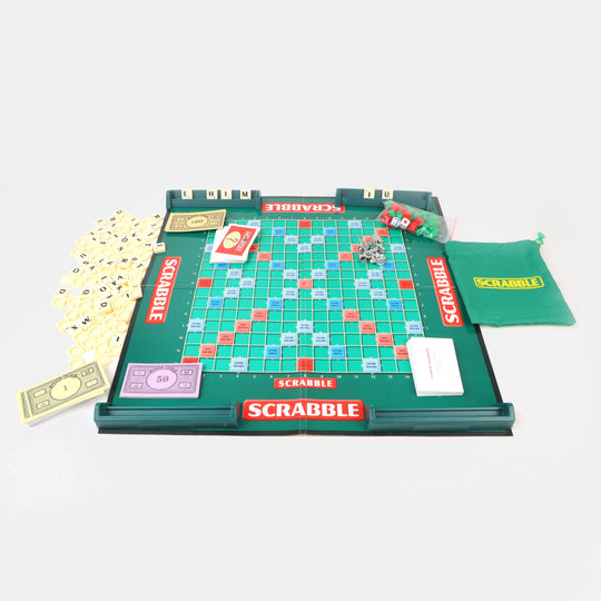 2 In 1 Monopoly With Scrabble Game
