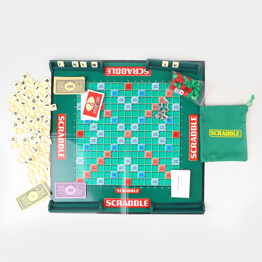 2 In 1 Monopoly With Scrabble Game