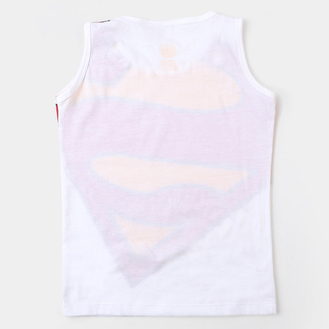 Boys Sando Action Hero | White