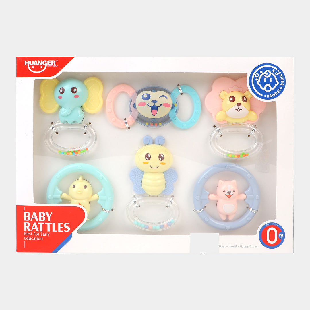 Baby Rattles Toy 06PCs | 0M+