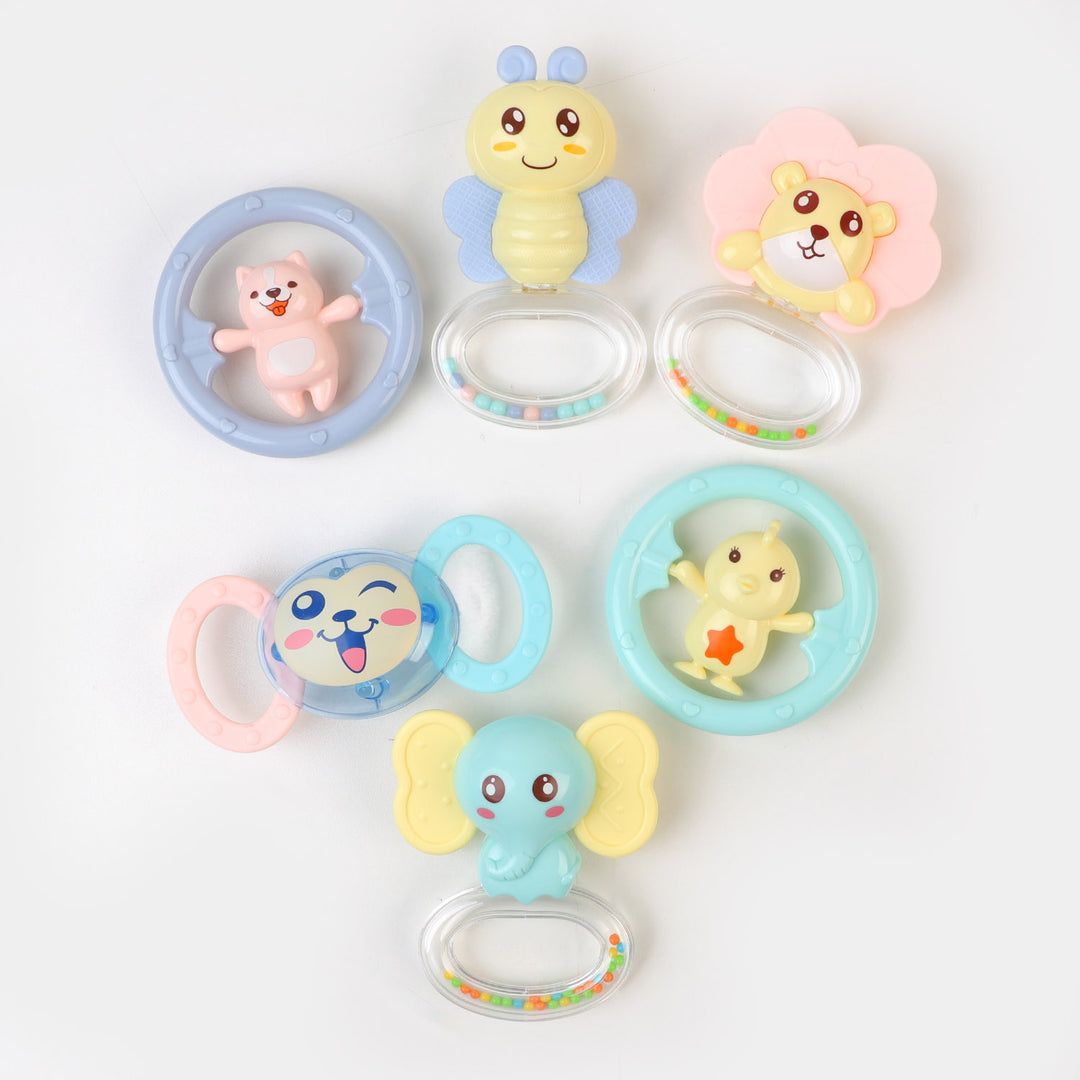 Baby Rattles Toy 06PCs | 0M+