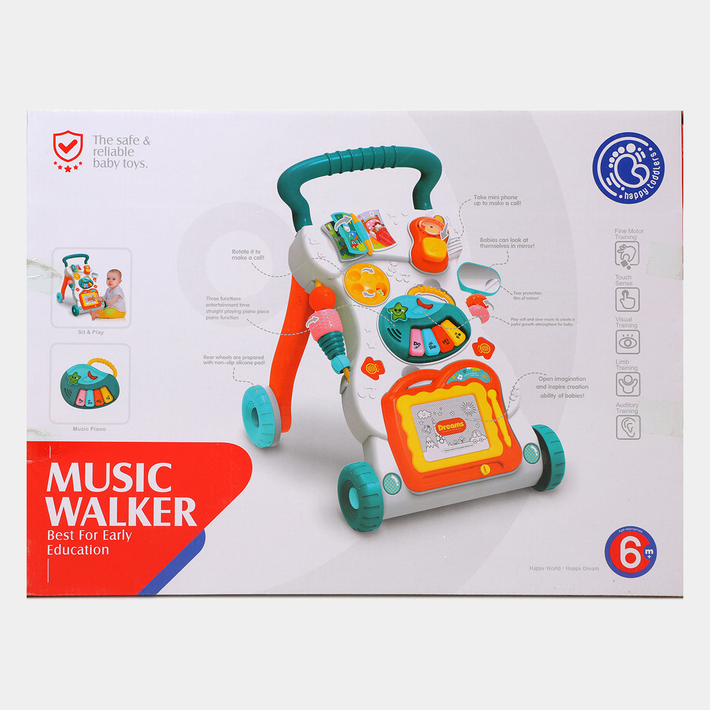 Baby Walker With Light And Music 6M+