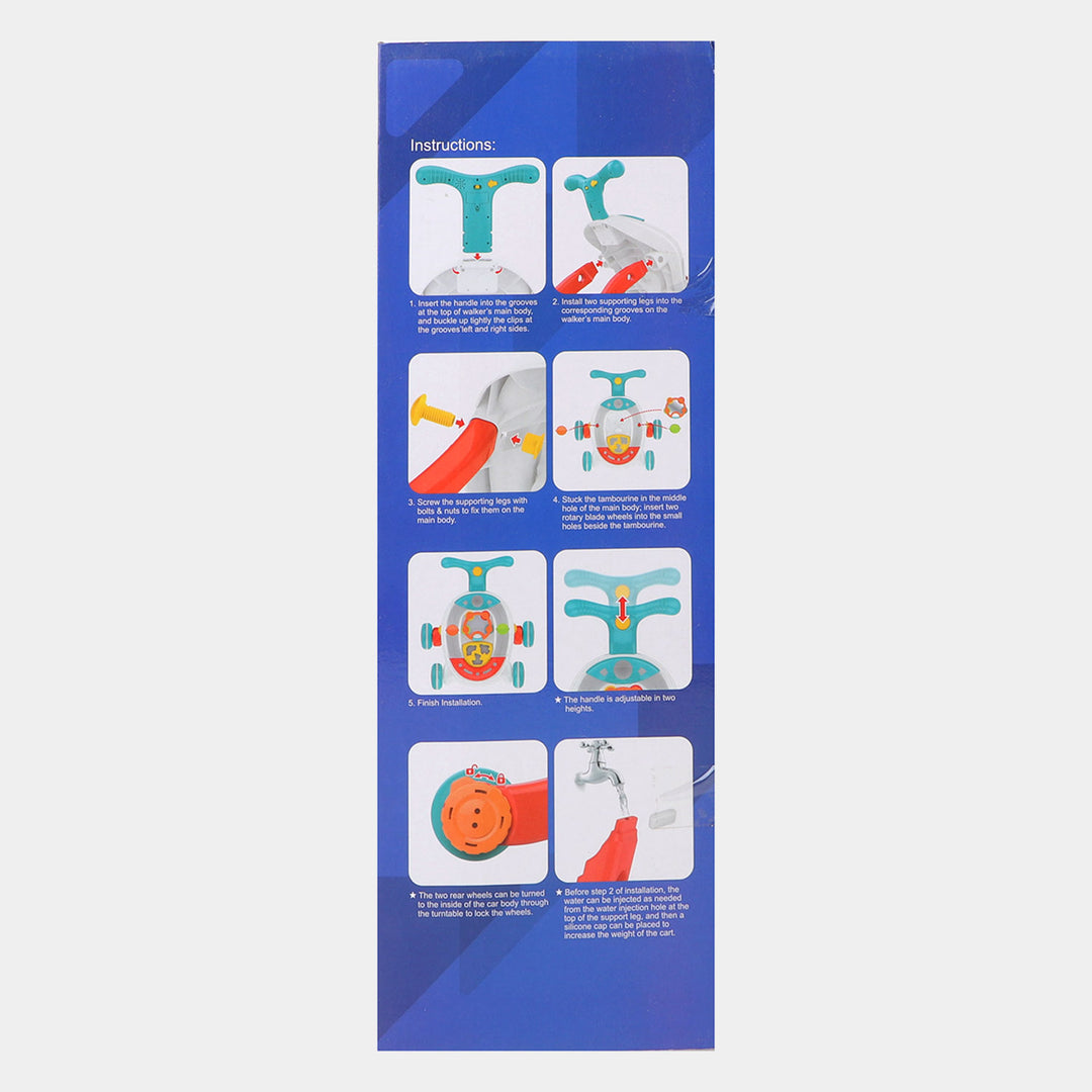 Baby Rolling Ball Walker With Light & Music