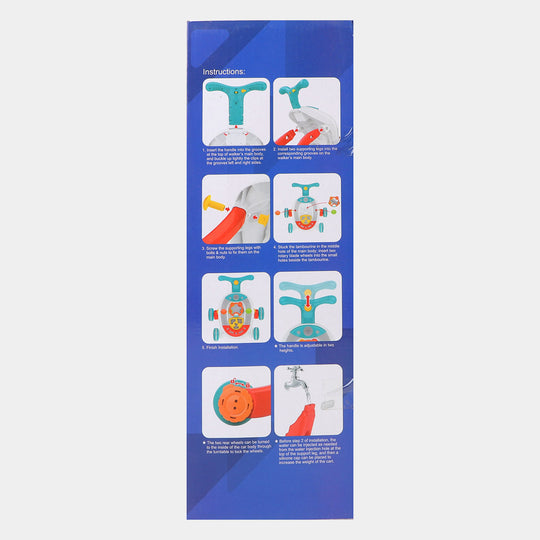 Baby Rolling Ball Walker With Light & Music