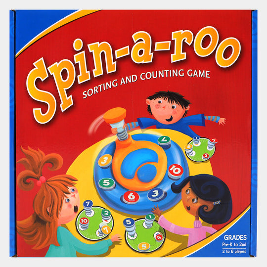Spin-A-Roo Sorting And Counting Game