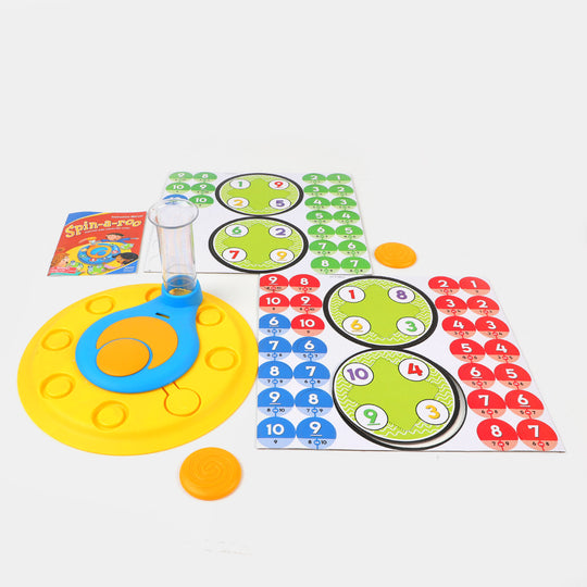Spin-A-Roo Sorting And Counting Game