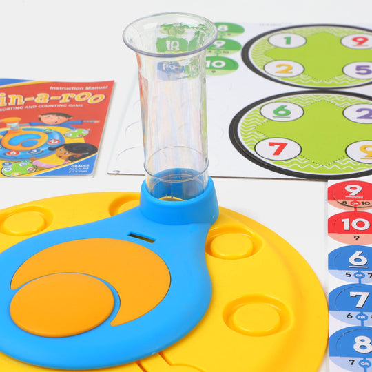 Spin-A-Roo Sorting And Counting Game
