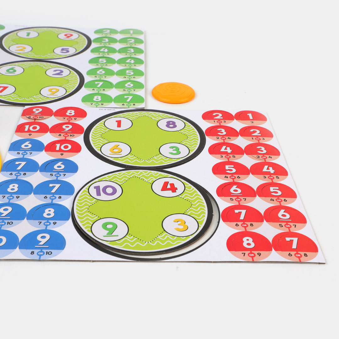 Spin-A-Roo Sorting And Counting Game