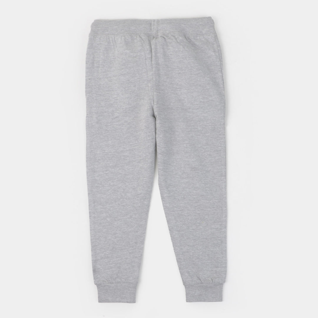 Boys Cotton 2PCs Suit Bone - Grey