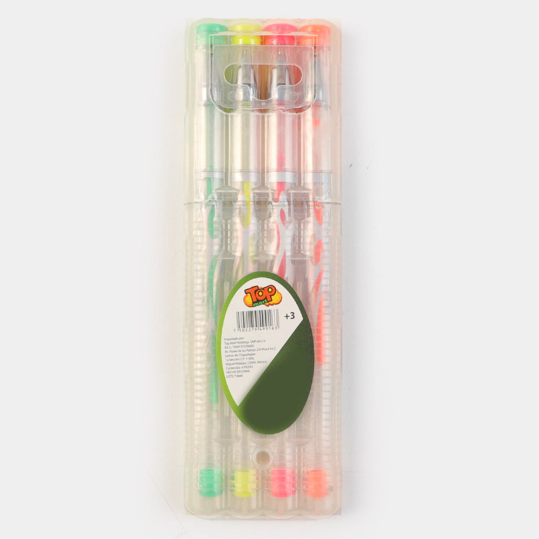 Gel Pen 4PCs For Kids