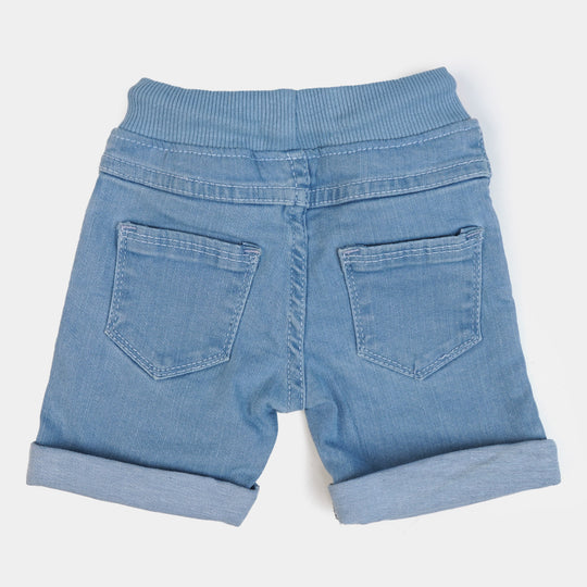 Infant Boys Denim Short Lets Go | Ice Blue