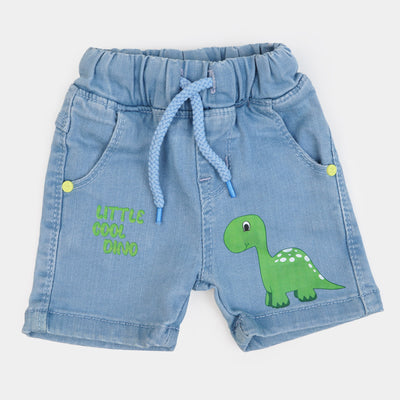 Infant Boys Denim Short Little Dino | LIGHT BLUE