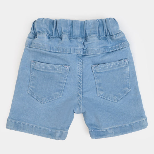 Infant Boys Denim Short Little Dino | LIGHT BLUE