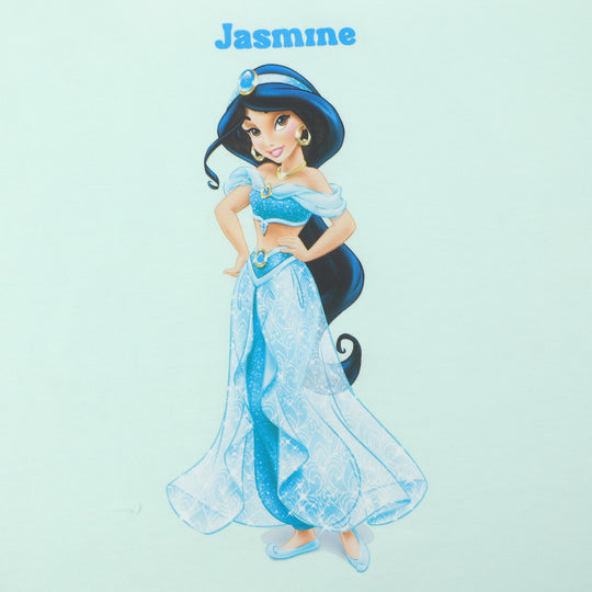 Girls Cotton T-Shirt Jasmine | Sky Blue