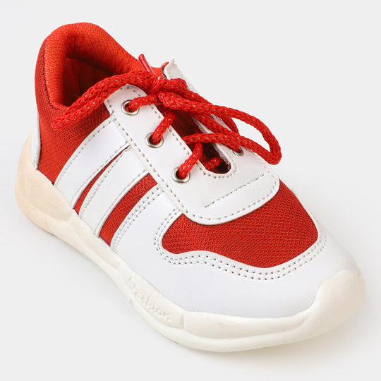 Girls Joggers JG-20 - Red/White