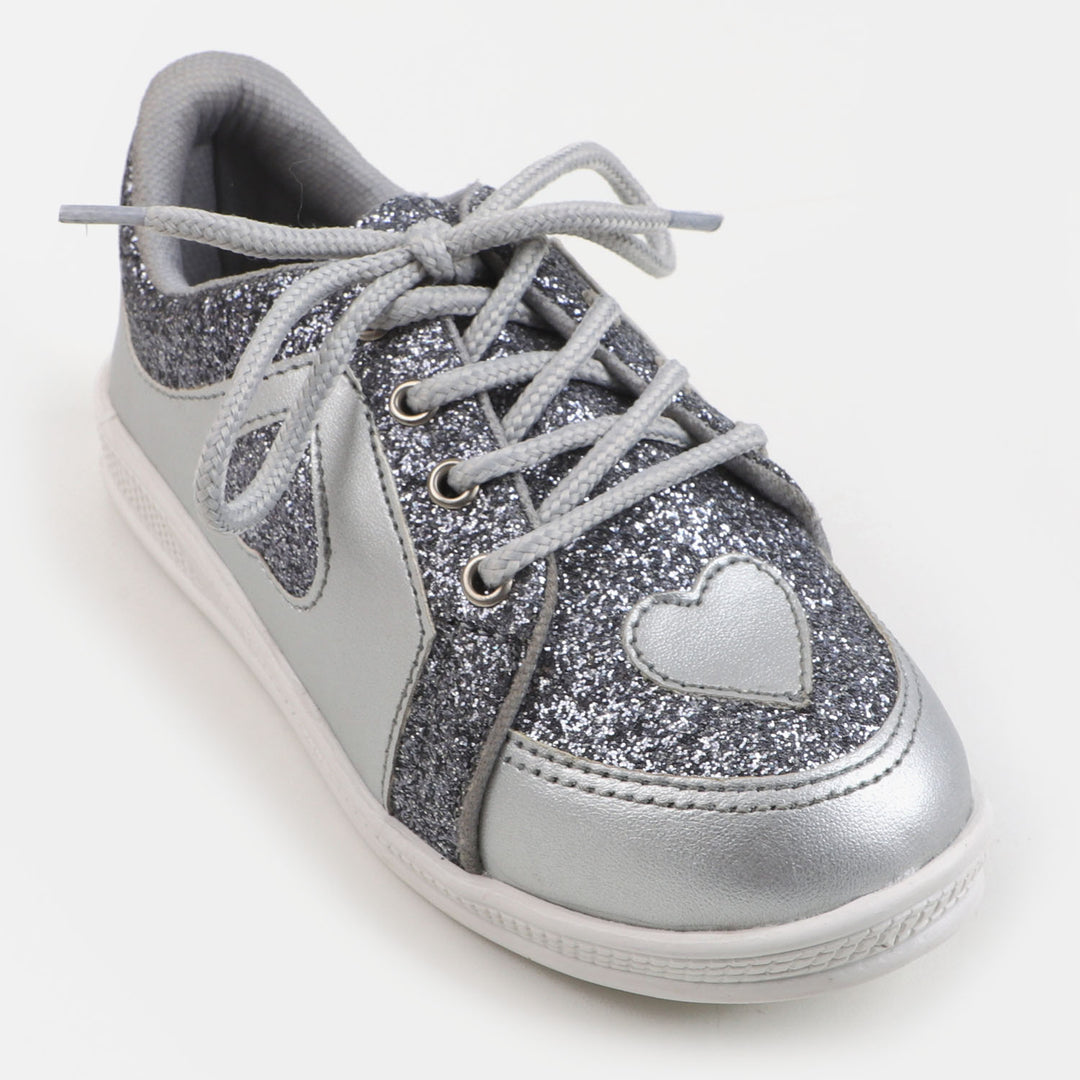 Girls Sneakers SK 203-12 - SILVER