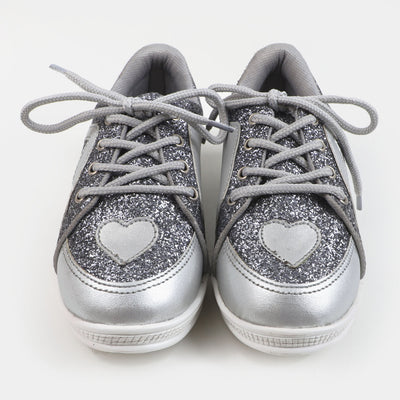 Girls Sneakers SK 203-12 - SILVER