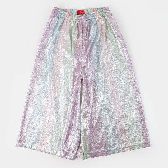 Girls Cotton Culottes - Multi