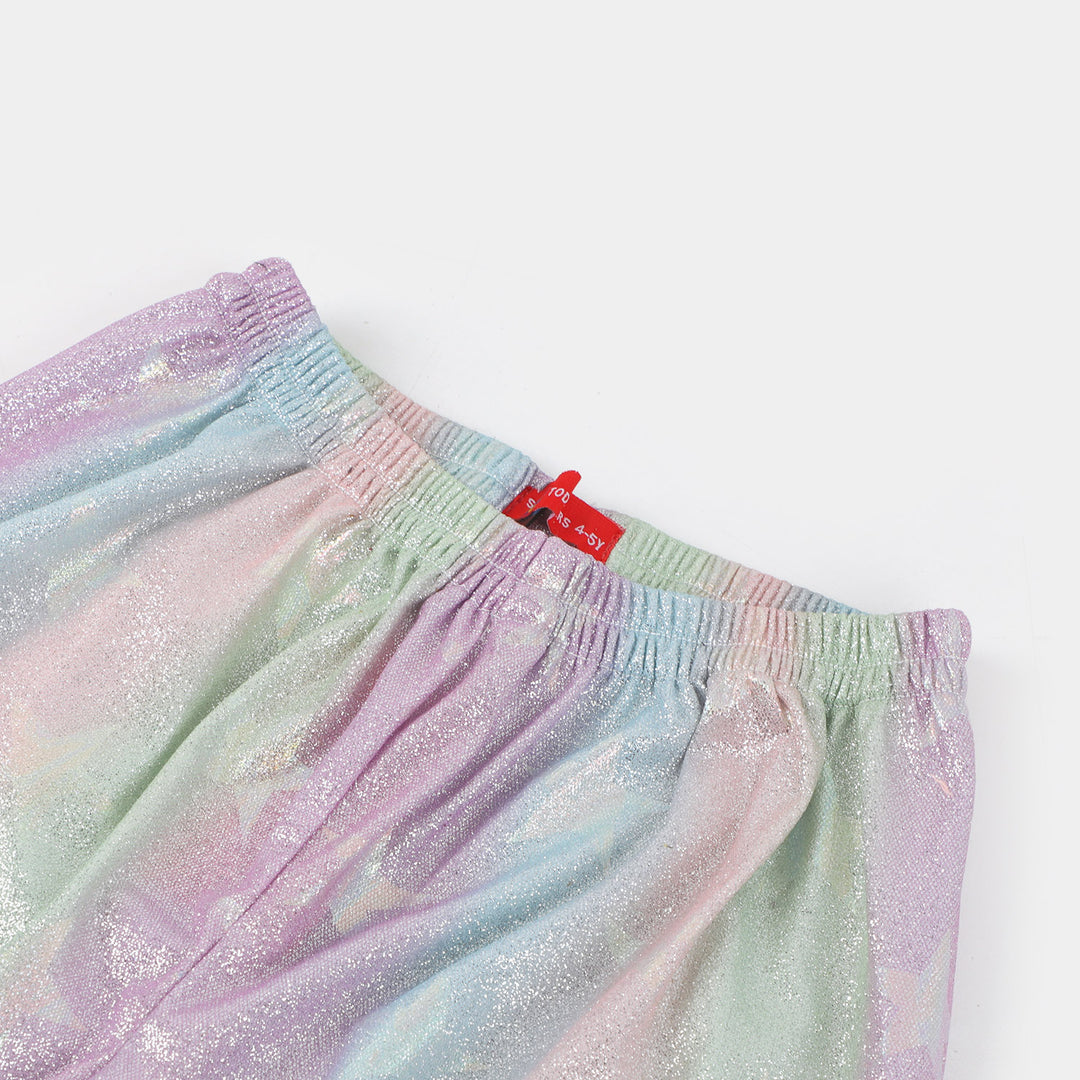 Girls Cotton Culottes - Multi