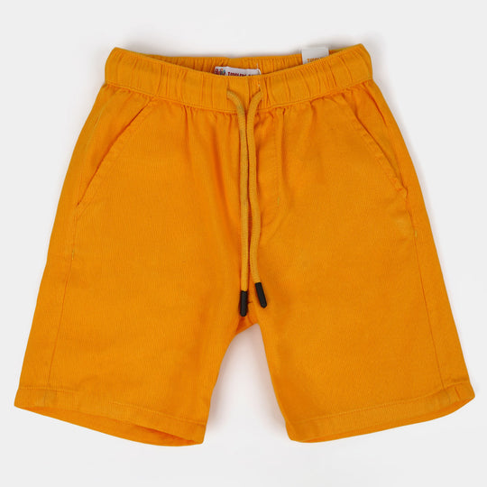 Boys Cotton Short Elastic - Citrus