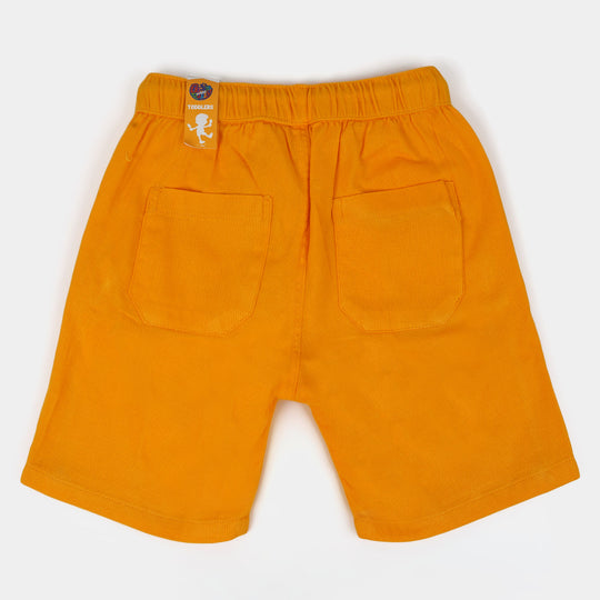 Boys Cotton Short Elastic - Citrus