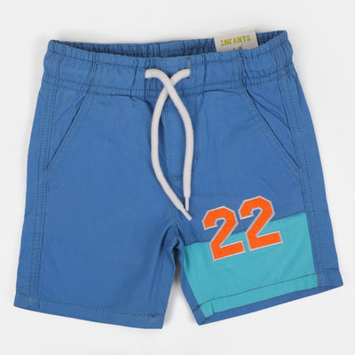 Infant Boys Cotton Short 22 - Blue