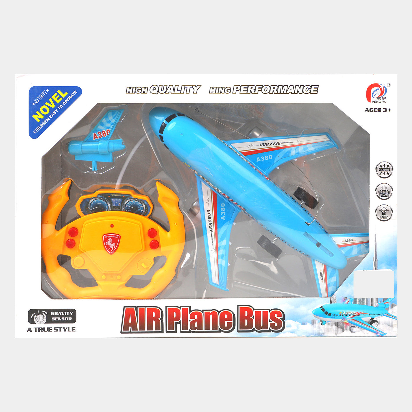 Kids Remote Control Air plane Bus Toy