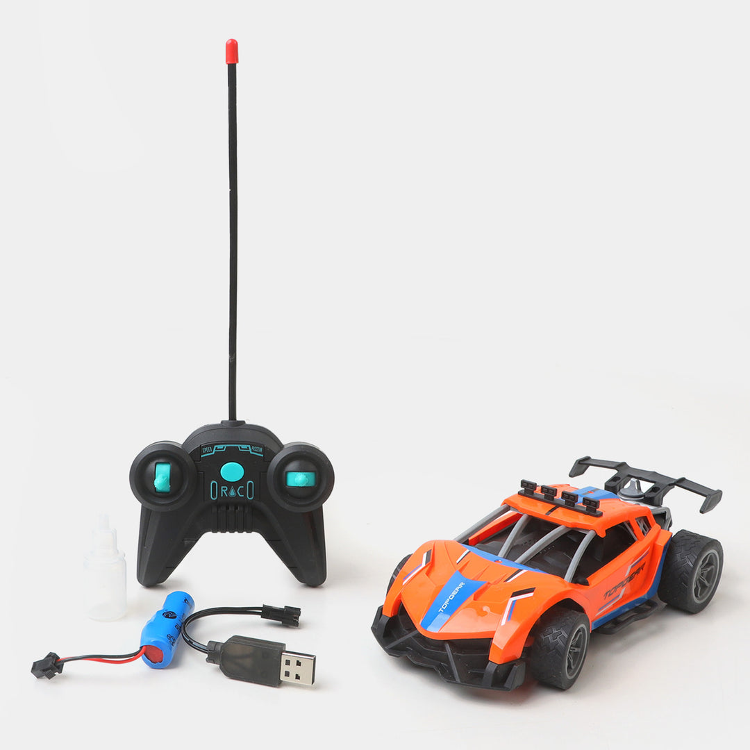 Remote Control 5 Fun Smoke Car For Kids