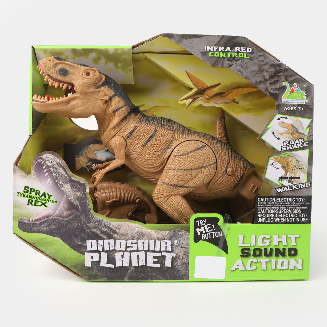 Remote Control Dinosaur Toy with Walking, Simulated Roaring