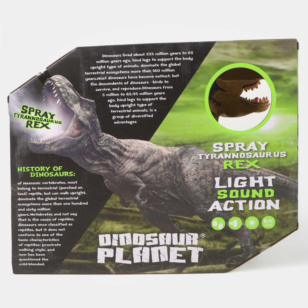 Remote Control Dinosaur Toy with Walking, Simulated Roaring