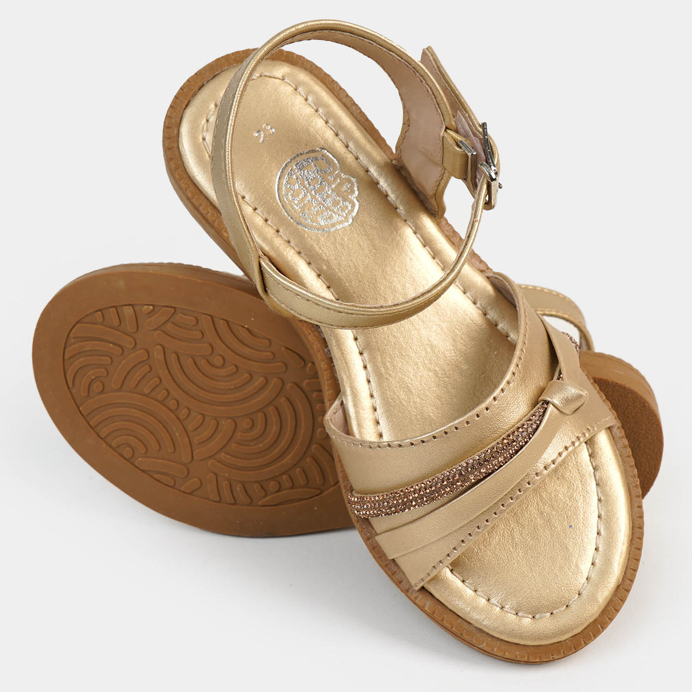 Girls Sandal SD-26-Gold