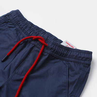 Boys Cotton Short Re-Play - Navy Blue