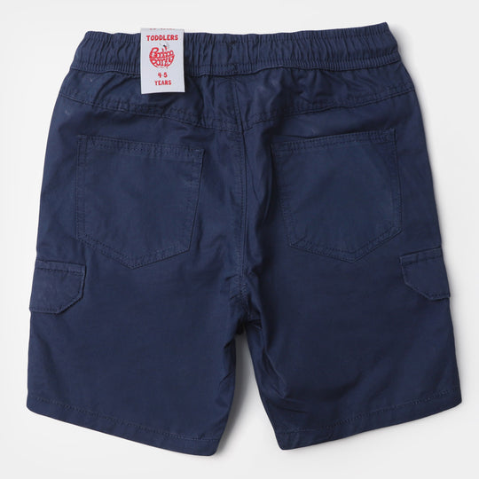 Boys Cotton Short Re-Play - Navy Blue